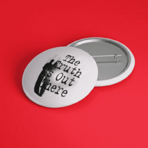 botton pin x files